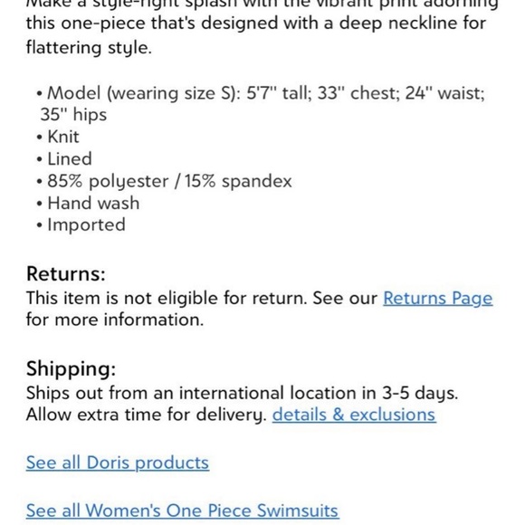 Large Cheetah Print/Black Shein* Swimsuit 1 Piece Waist Accent Women’s HalterTie - Picture 4 of 10